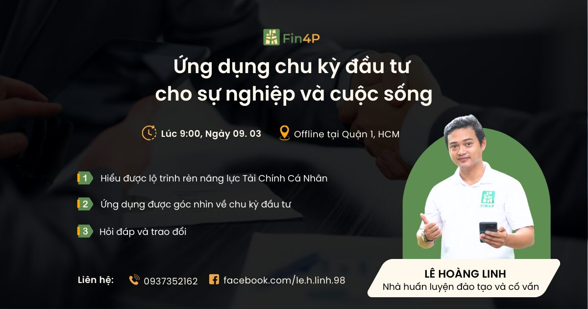 Chia sẻ về chủ đề tài chính ứng dụng cho sự nghiệp và cuộc sống
