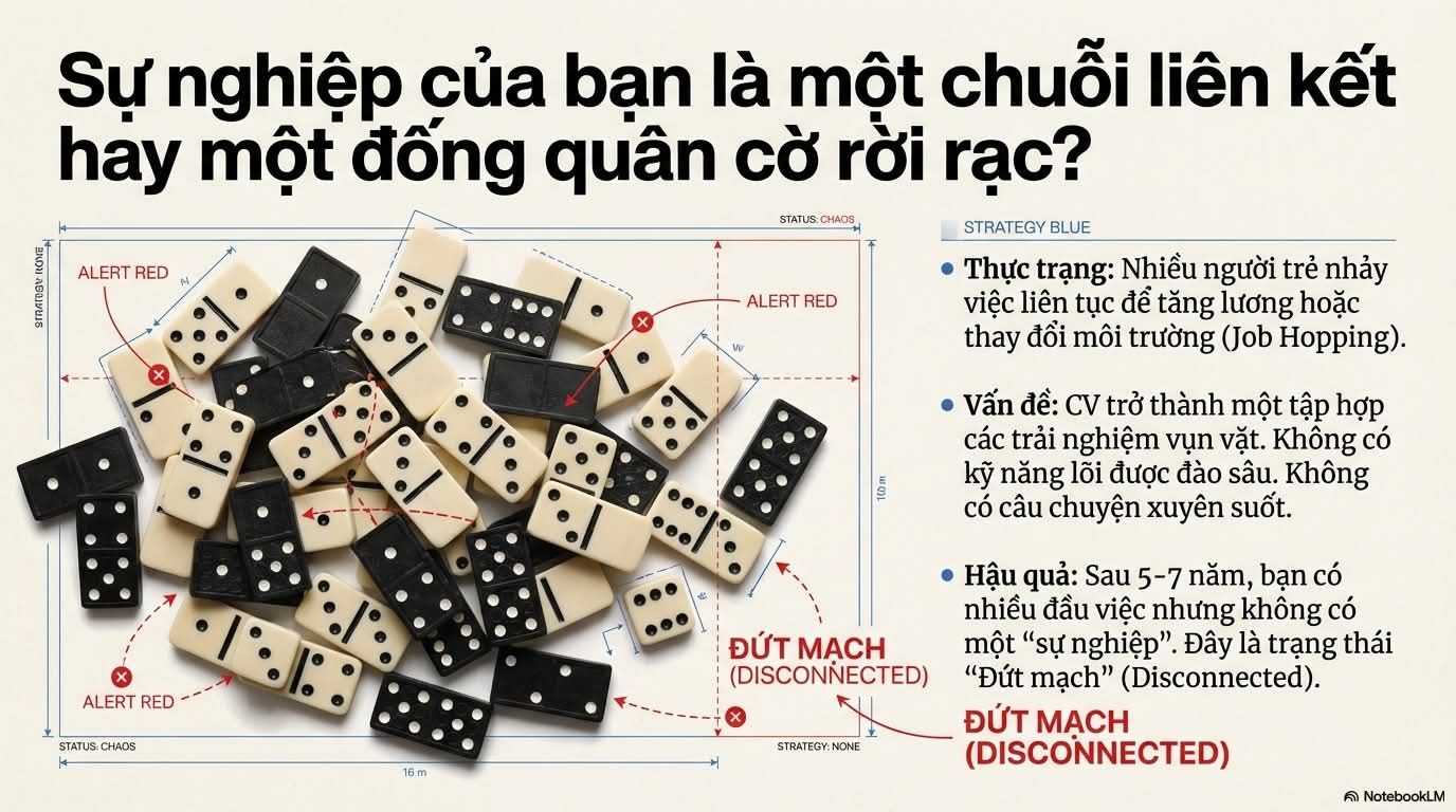 workshop offline – Phương pháp phát triển sự nghiệp Domino (Domino Career Method)