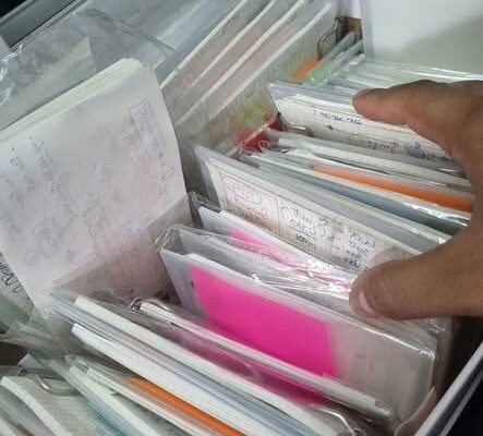 PHƯƠNG PHÁP GHI CHÚ KHỐI KẸP GIẤY